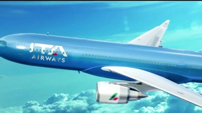 La nuova livrea di Ita-Airways