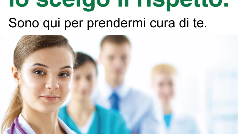 La campagna dell'ospedale per difendere medici e infermieri