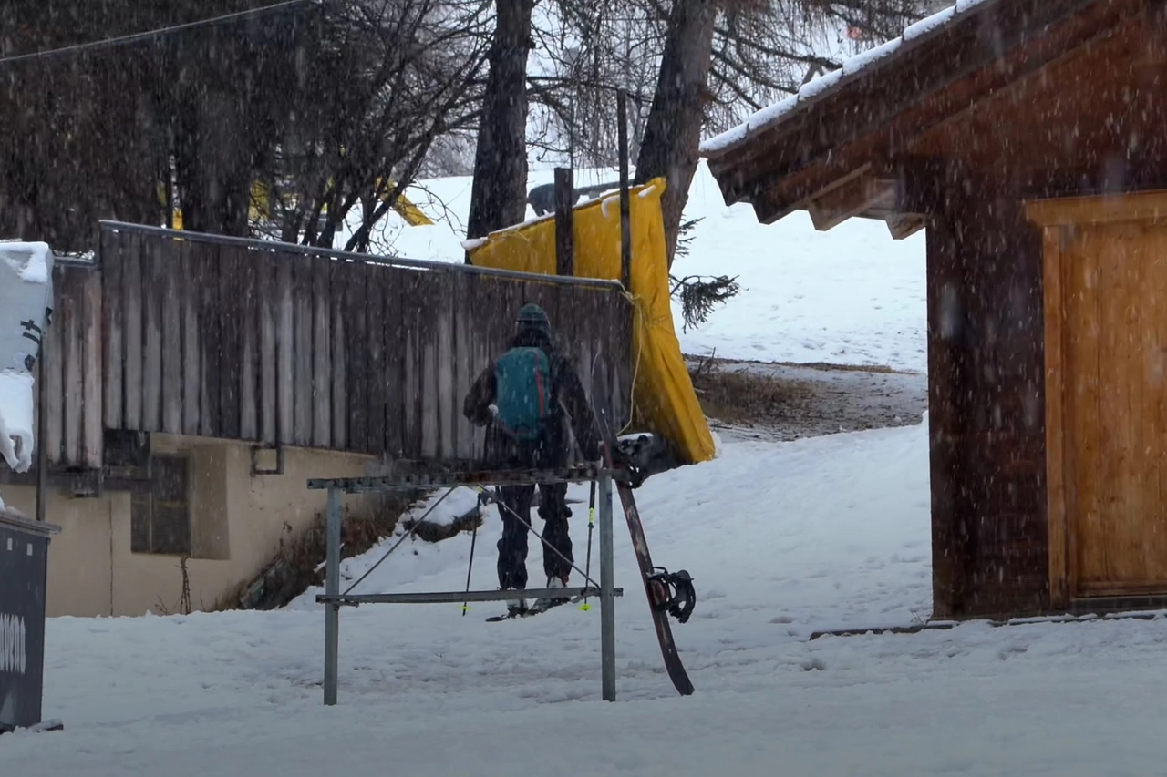 La nevicata a Madesimo