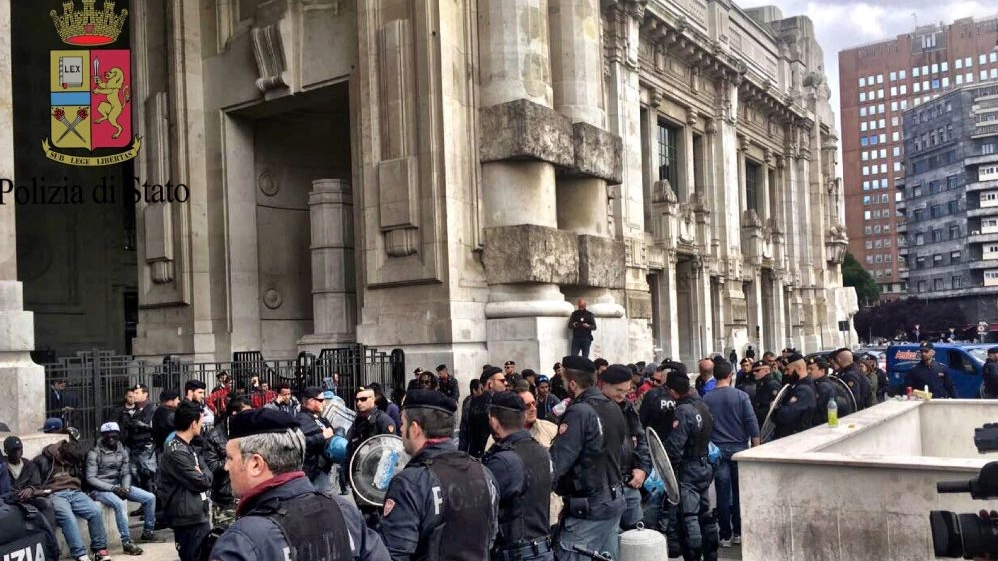 Il recente blitz della polizia in Stazione Centrale a Milano