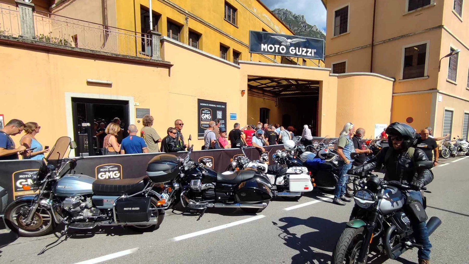 In 35mila a Mandello per l'edizone 2023 di Open House Moto Guzzi