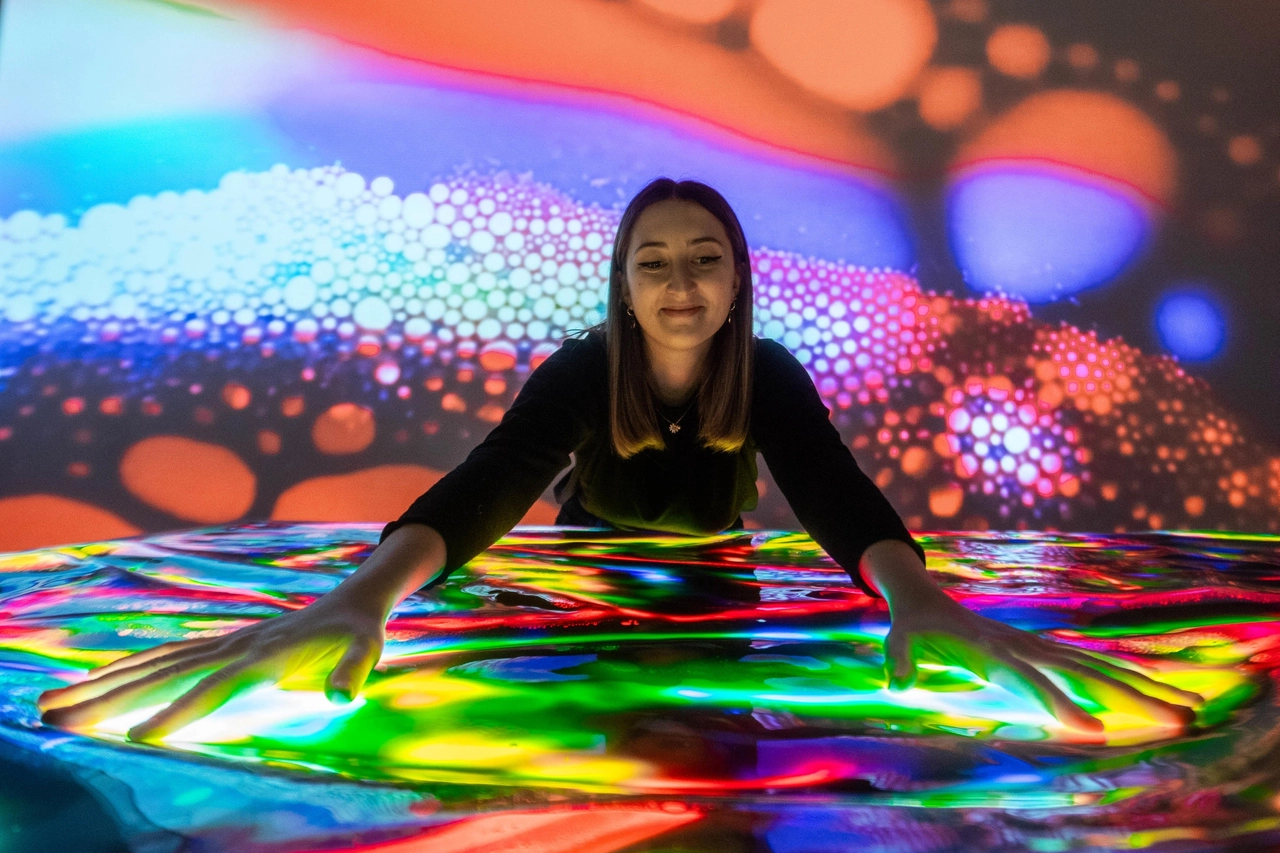 L'installazione Kaleidoscope è stata presentata oggi, giovedì 9 novembre (Fasani)