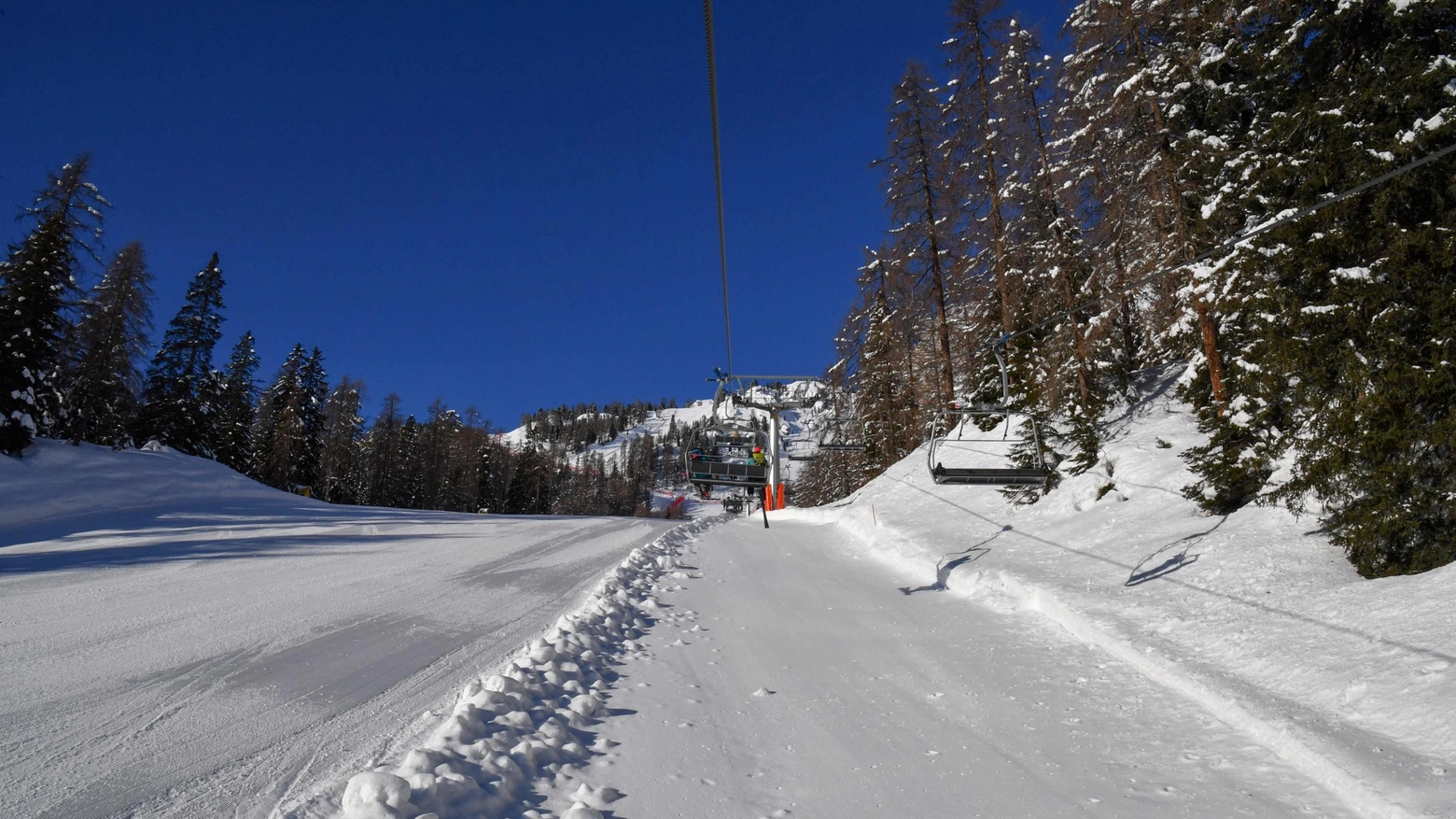 Grande freddo ma anche bel tempo sui mondiali di sci di Cortina