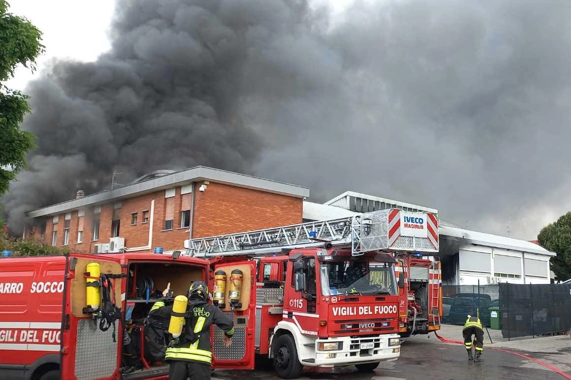 L'incendio dell'8 maggio