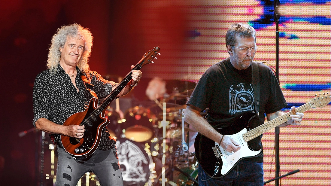 Brian May ed Eric Clapton