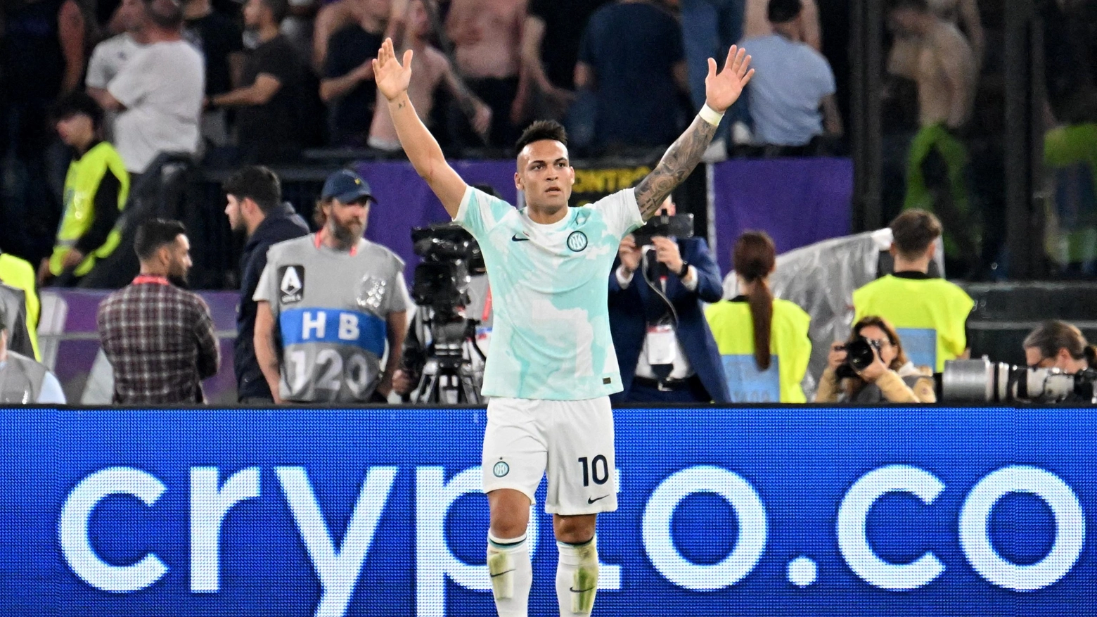 Lautaro Martinez, autore di una doppietta Lautaro Martinez, autore di una doppietta