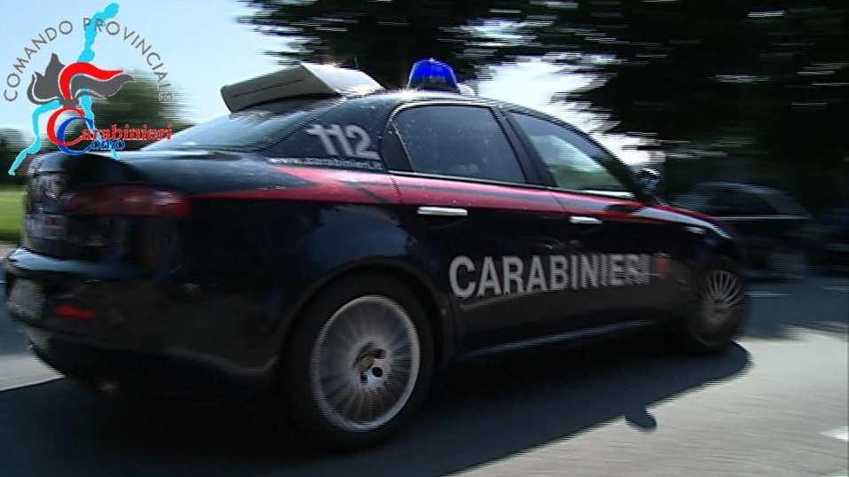 Una pattuglia del Radiomobile dei carabinieri 