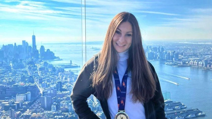 Federica Meroni seconda tra le italiane a New York