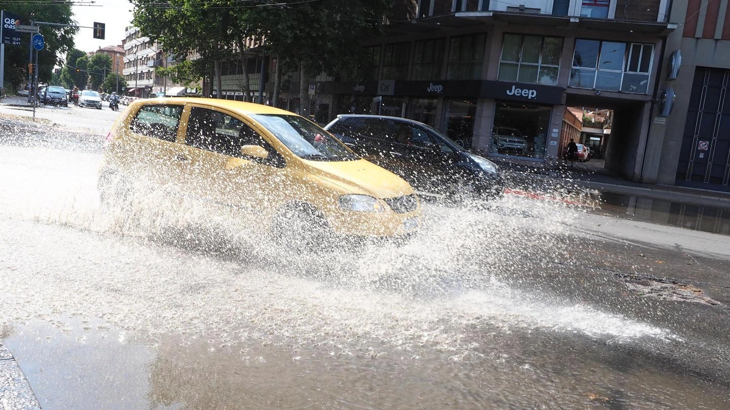 Pioggia, maltempo, meteo (foto Ansa)