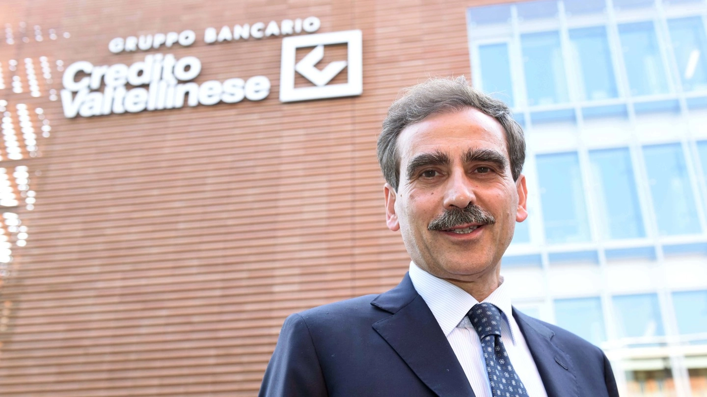 L’amministratore delegato del Credito Valtellinese, Luigi Lovaglio