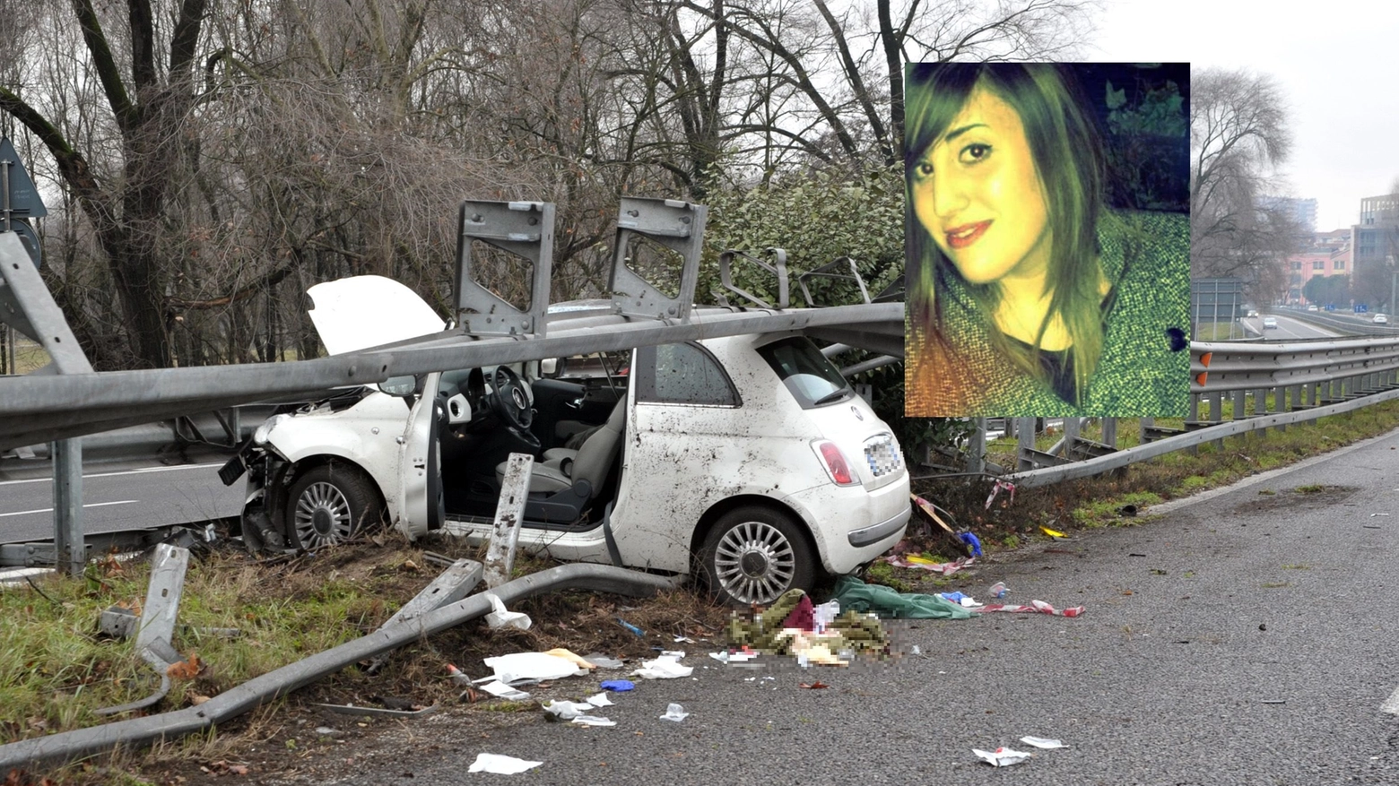 Tragico incidente in auto, morta Tiziana Mangano 