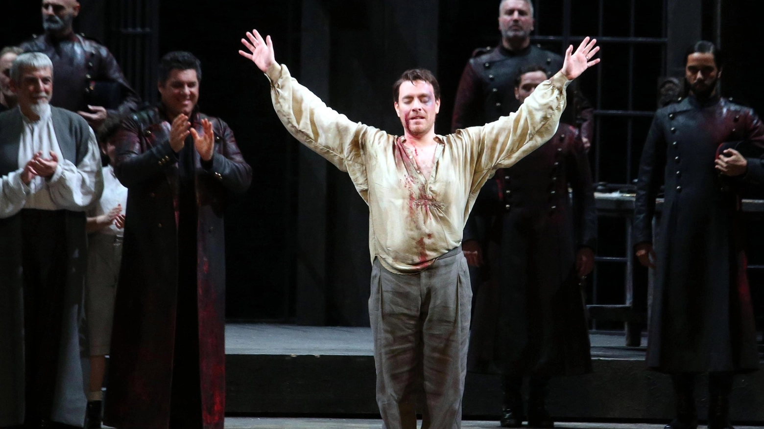 Il tenore Francesco Meli alla Scala in occasione della Prima del 2019