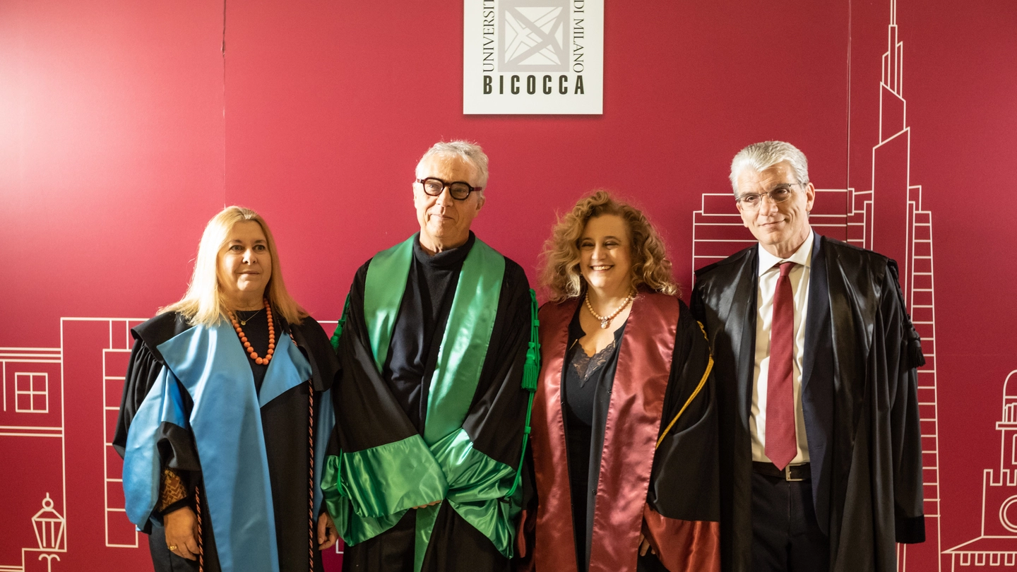 Da sinistra: Maria Luce Frezzotti, Stefano Boeri, Giovanna Ionnantuoni, Emilio Orlandi