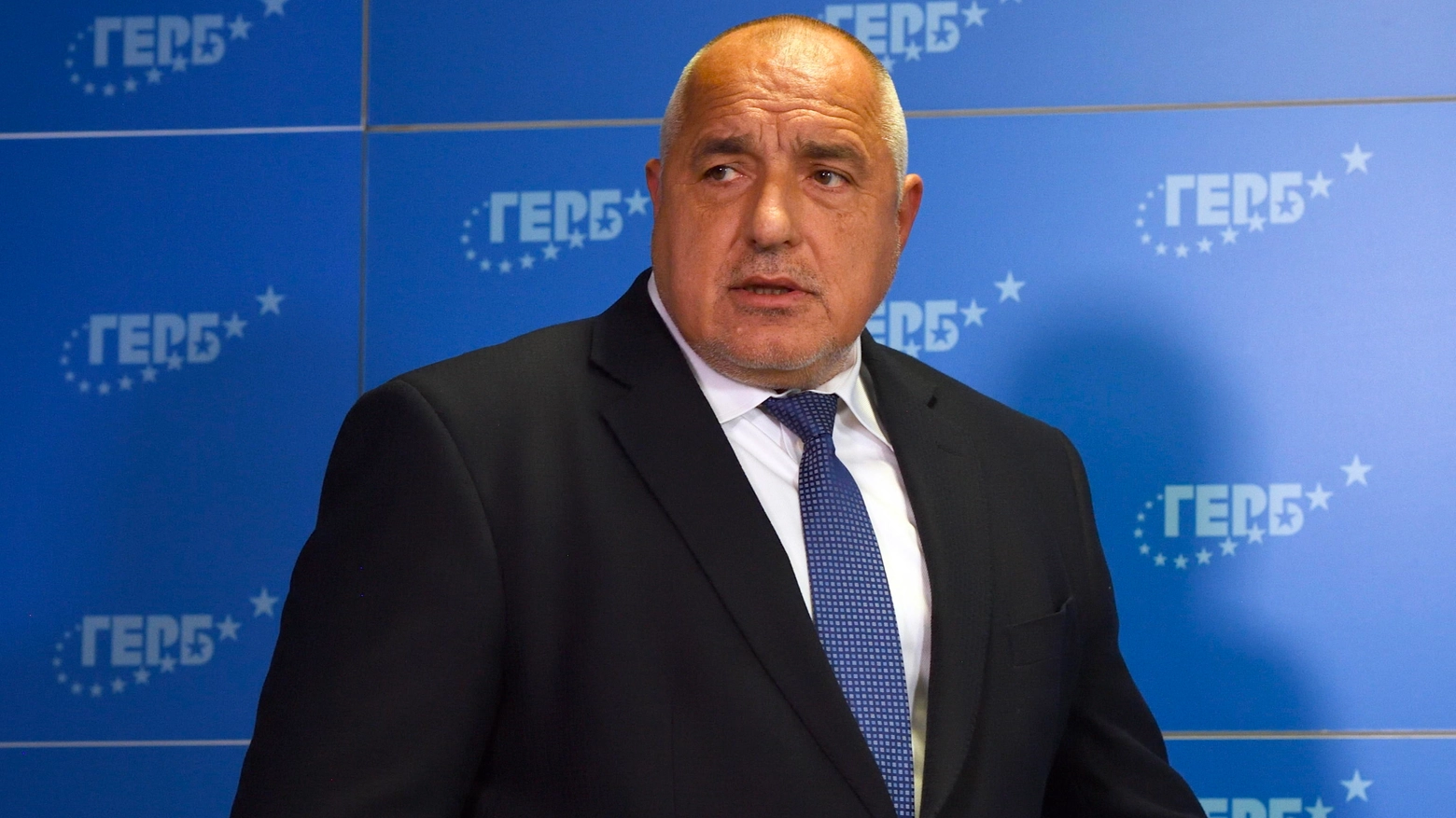 Boyko Borissov, leader di Gerb, oggi all'opposzione