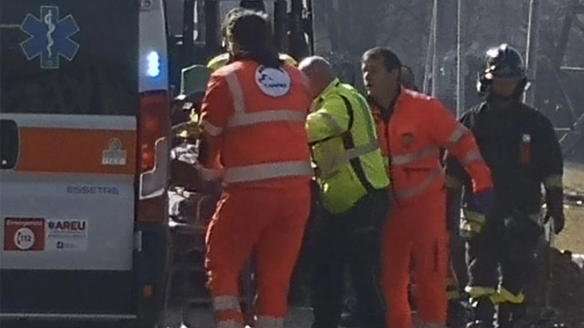 Grave incidente sul lavoro a Osio Sotto (Bergamo)