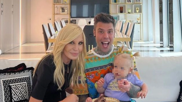 Donatella Versace, Fedez e la piccola Vittoria