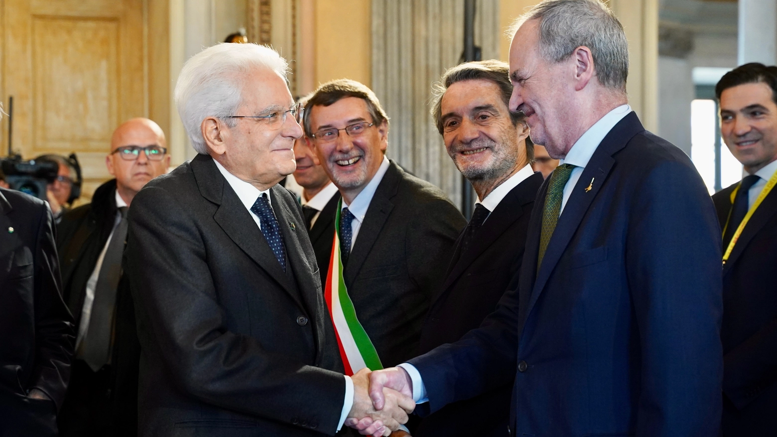 Festival delle Regioni a Villa Reale: c'è il presidente della Repubblica Sergio Mattarella