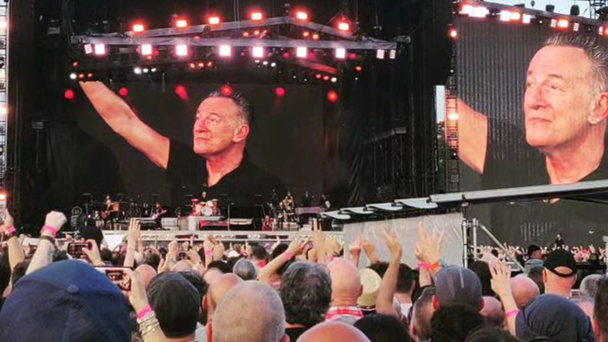 Il concerto di Bruce Springsteen a Monza