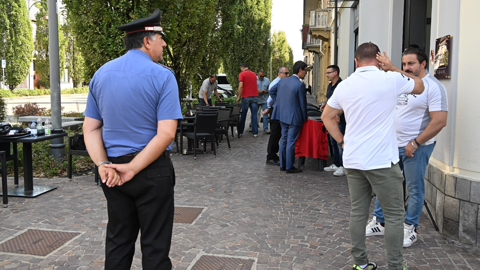 La ricostruzione simulata dell’omicidio di Emanuel Rroku (Todaro) La ricostruzione simulata dell’omicidio di Emanuel Rroku (Todaro)