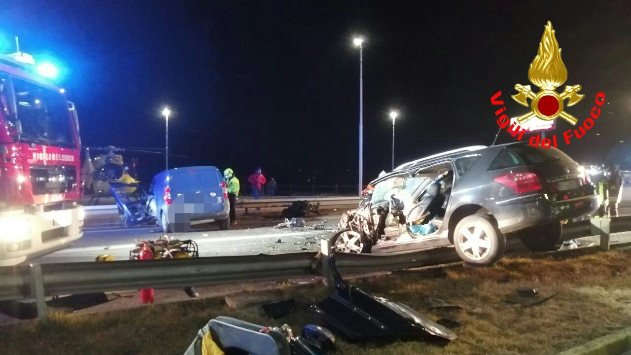 Incidente a Esine, coinvolte quattro auto