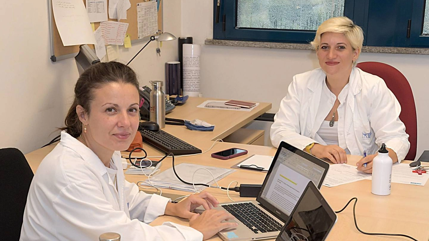  Le ricercatrici Chiara Crespi e Chiara Cerami