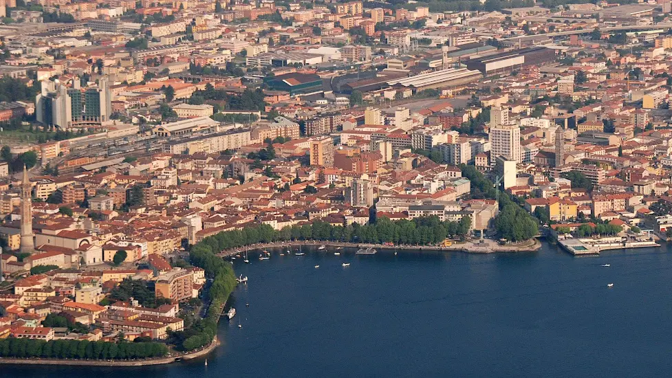 Una veduta di Lecco
