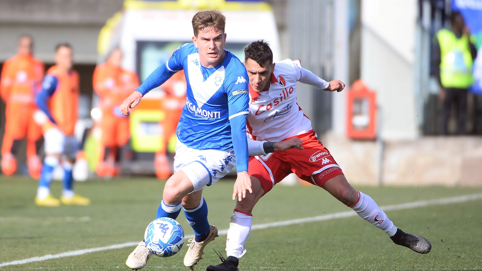 La squadra di Gastaldello batte il club di Eccellenza in un test con vista Ascoli. Confermata la scelta del 4-3-2-1, ma la retroguardia è da sistemare