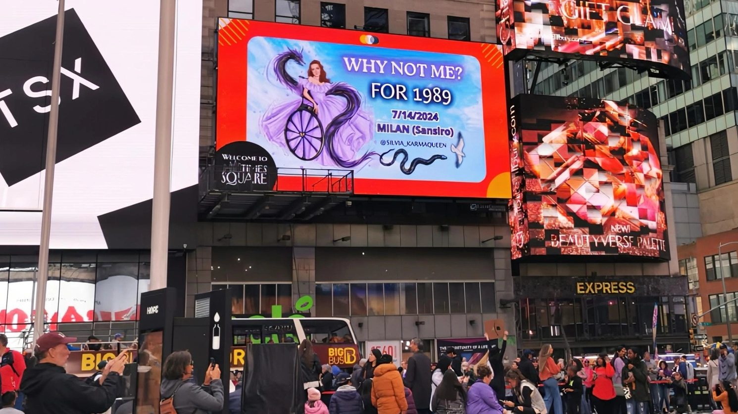 Taylor Swift, la battaglia di Silvia sbarca a New York