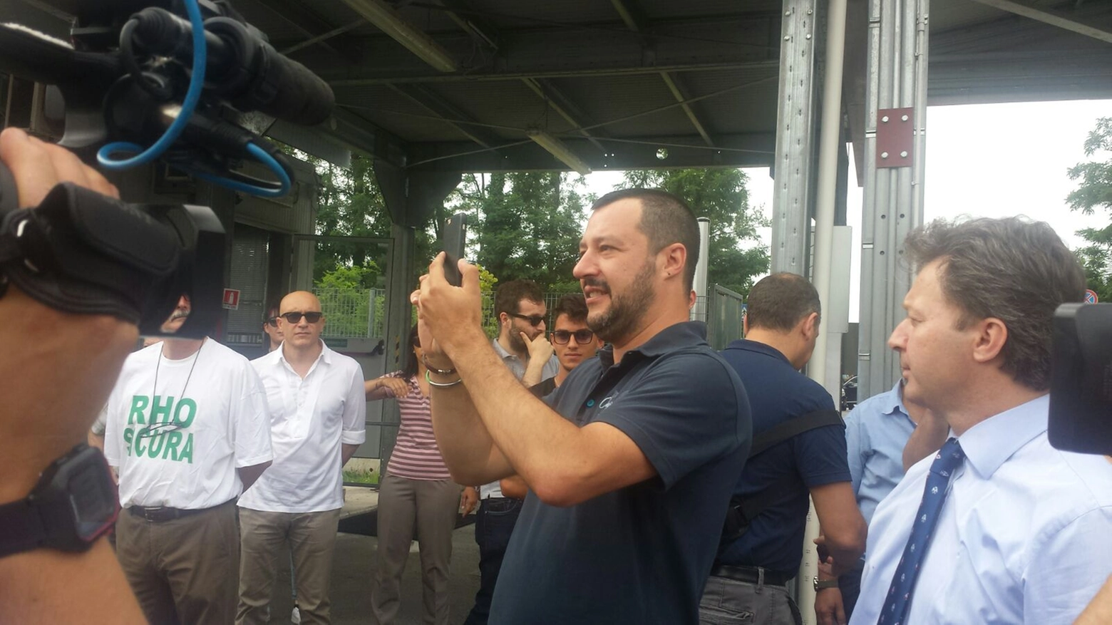 Matteo Salvini a Rho