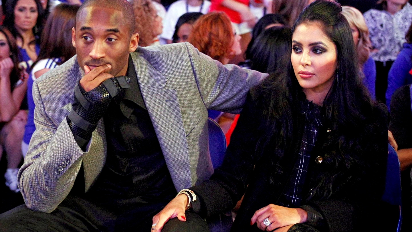 Kobe Bryant con la moglie Vanessa