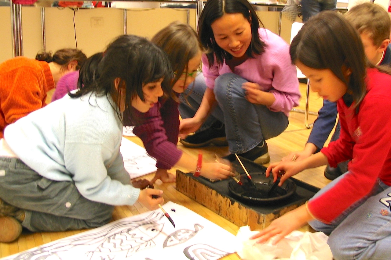 Laboratorio di china per bambini
