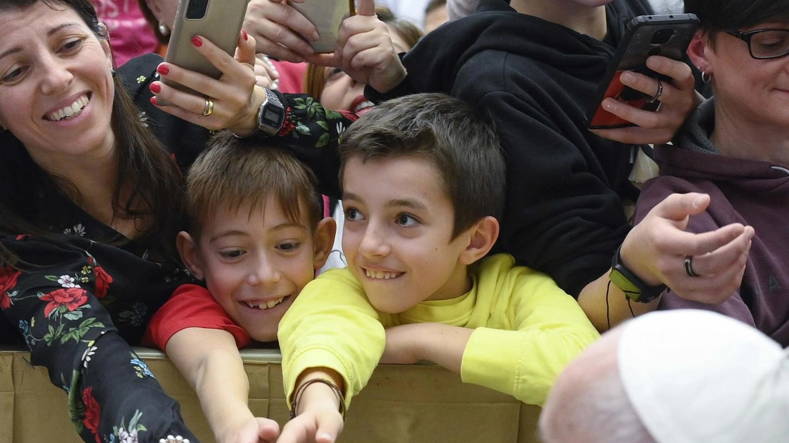 Più di 5.000 alunni milanesi dal Papa Più di 5.000 alunni milanesi dal Papa