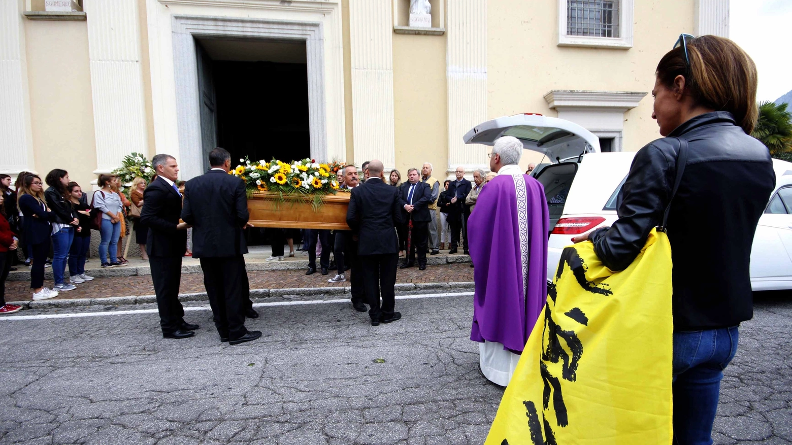 I funerali di Paolo Cereda