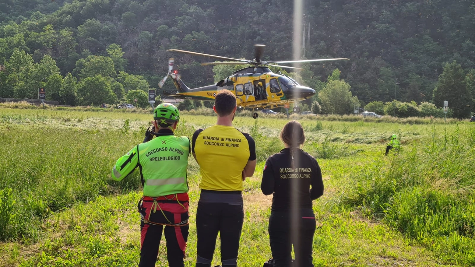 Inutili i soccorsi per l'uomo precipitato in una zona impervia nei pressi di Livo, nel Comasco