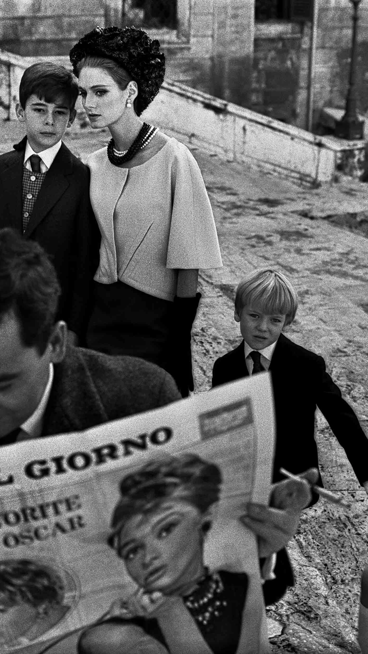 La foto del 1962 in cui il fotografo Frank Hovart ha 'immortalato' Il Giorno