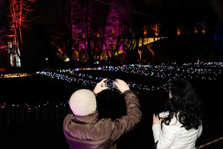 Il festival delle luci in castello