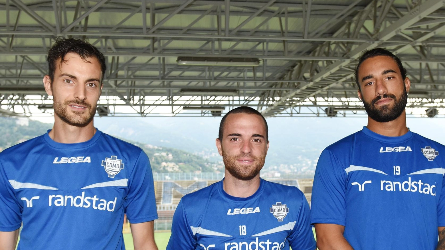 Como Calcio in ritiro a Bormio. Carico per il debutto in serie B