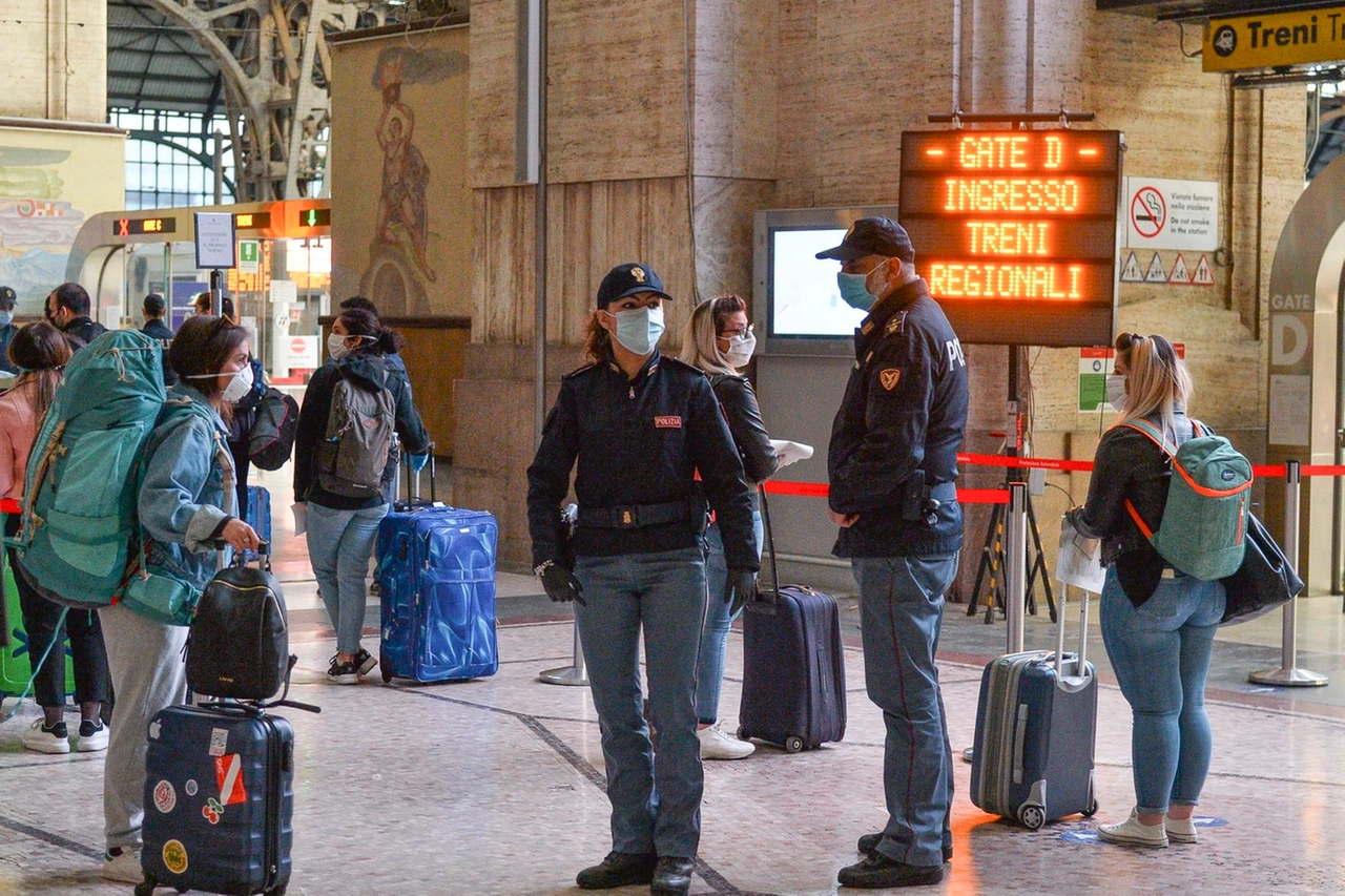 Stazione centrale a Milano