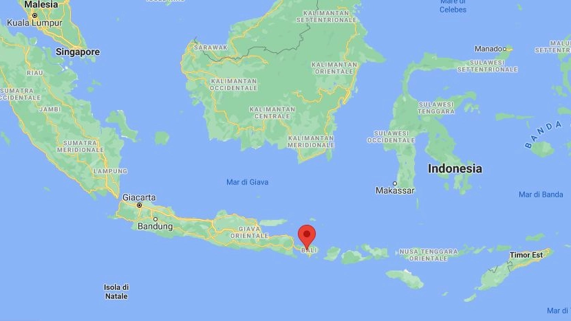 Sottomarino disperso al largo delle coste di Bali