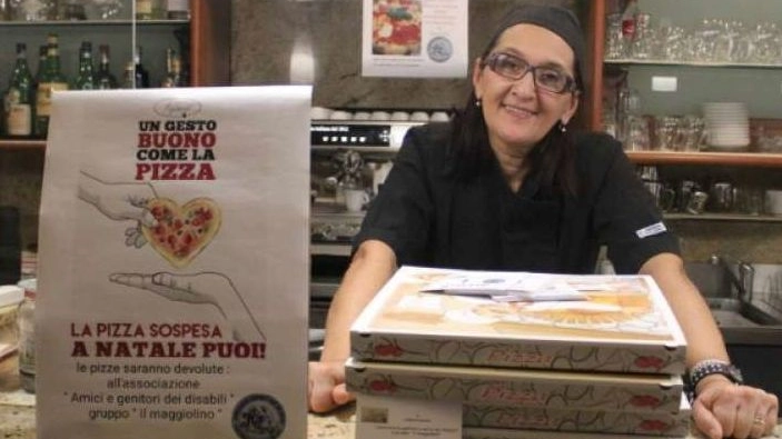 Giovanna Pedretti, la 59enne titolare della pizzeria di Sant'Angelo Lodigiano