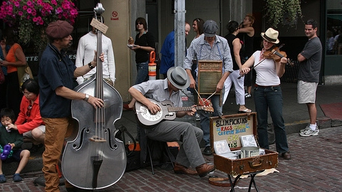 Musicisti di strada