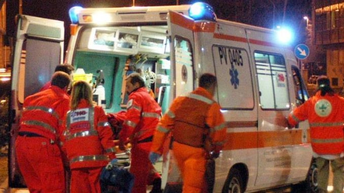 Immagine di una ambulanza 