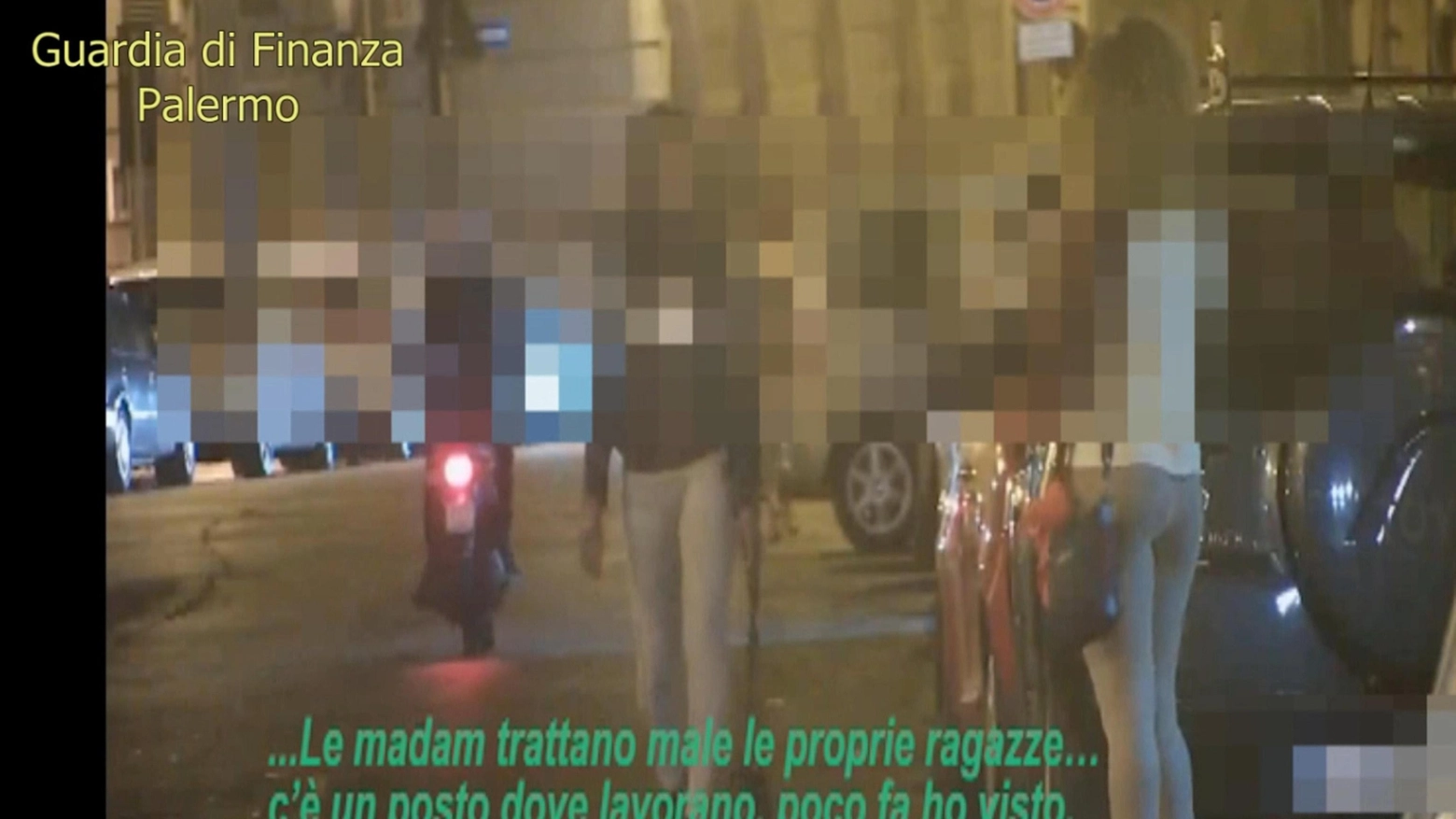 Prostituzione, operazione 'Maman' (Frame video)