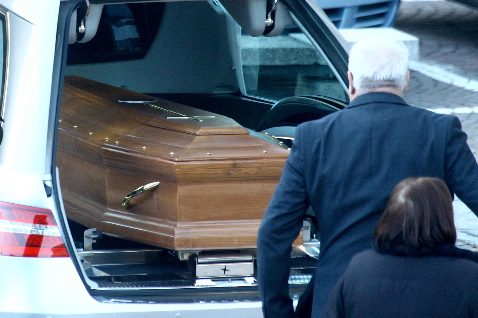 Il funerale di Nicola Pontiggia