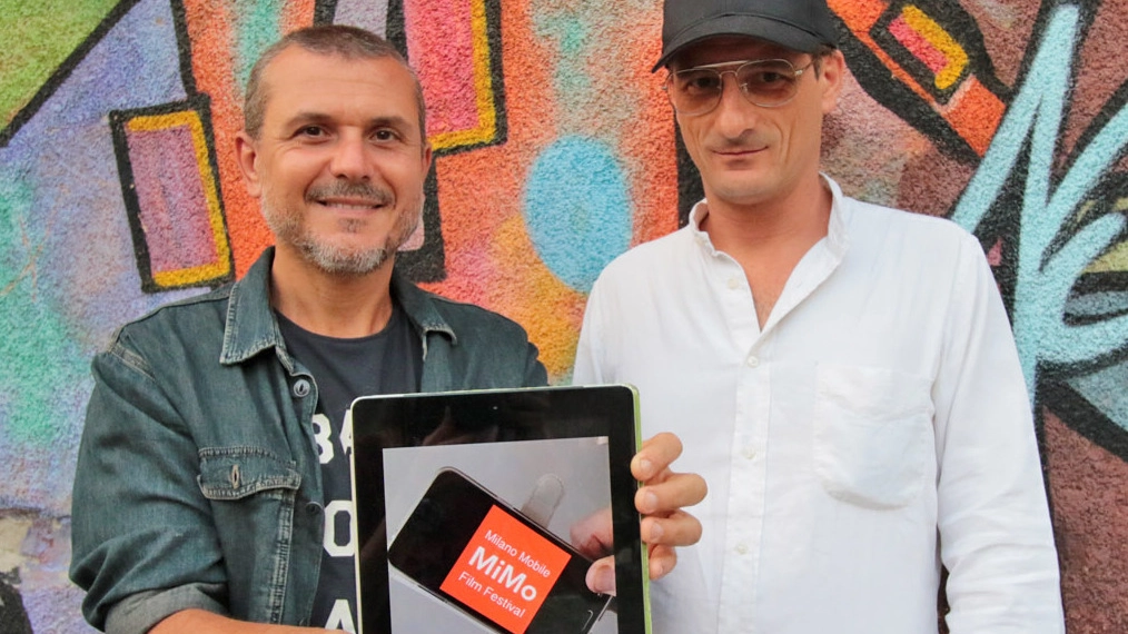 Massimo Caporale e Massimiliano Maderna, ideatori del Milano Mobil Film Festival