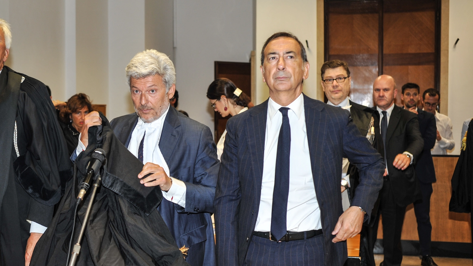 Giuseppe Sala in tribunale