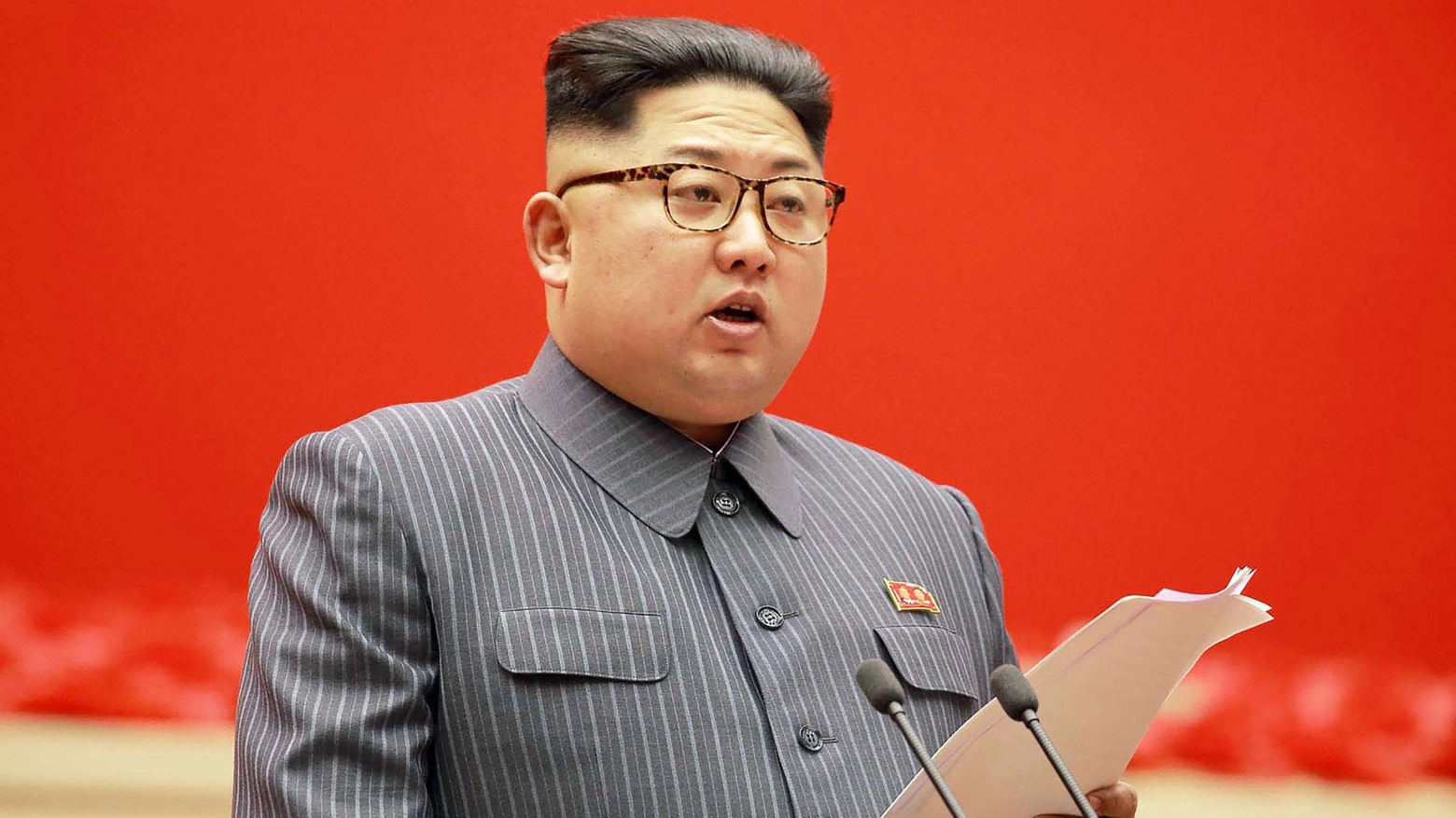 Il leader nordcoreano Kim Jong-Un (Afp)