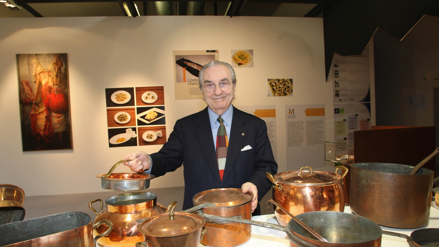 Lo chef Gualtiero Marchesi (Newpress)