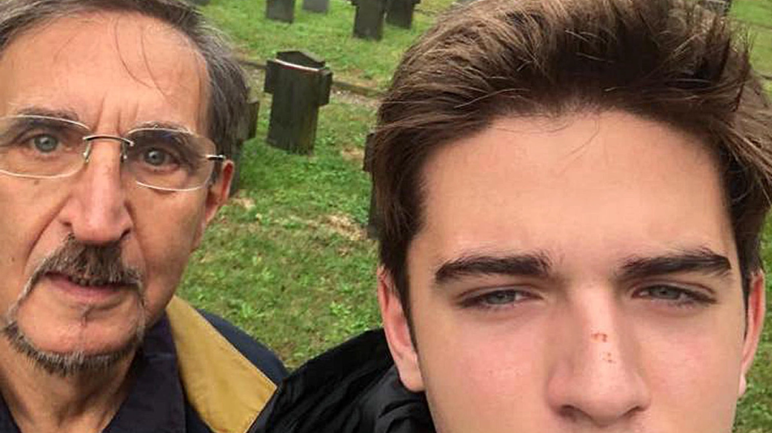 Leonardo Apache La Russa e il padre Ignazio