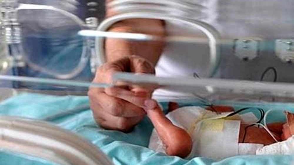 Il neonato è nato prematuro alla 30^ settimana